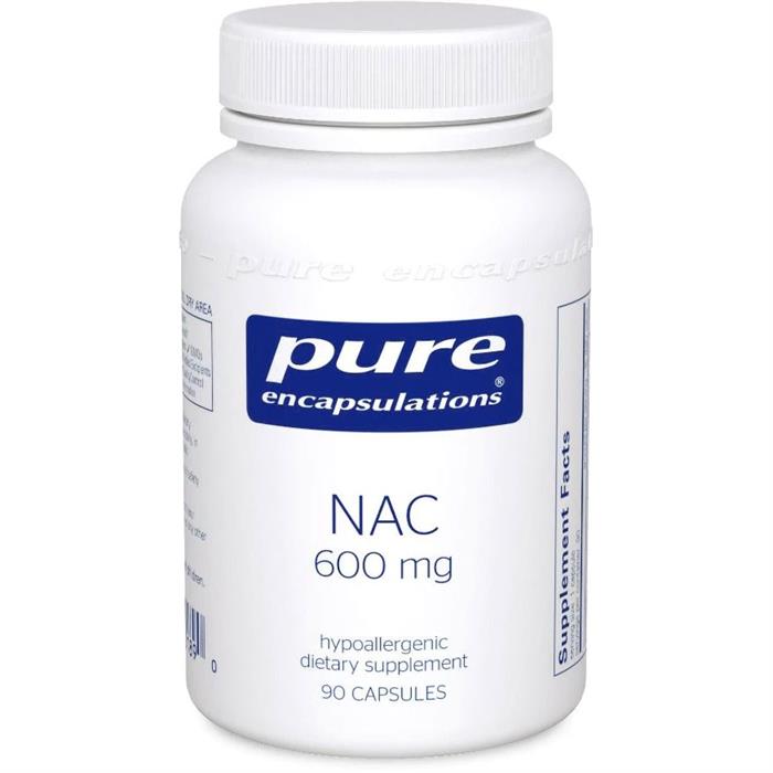 Pure Encapsulations Nac N Acetyl L Cysteine Mg Capsules