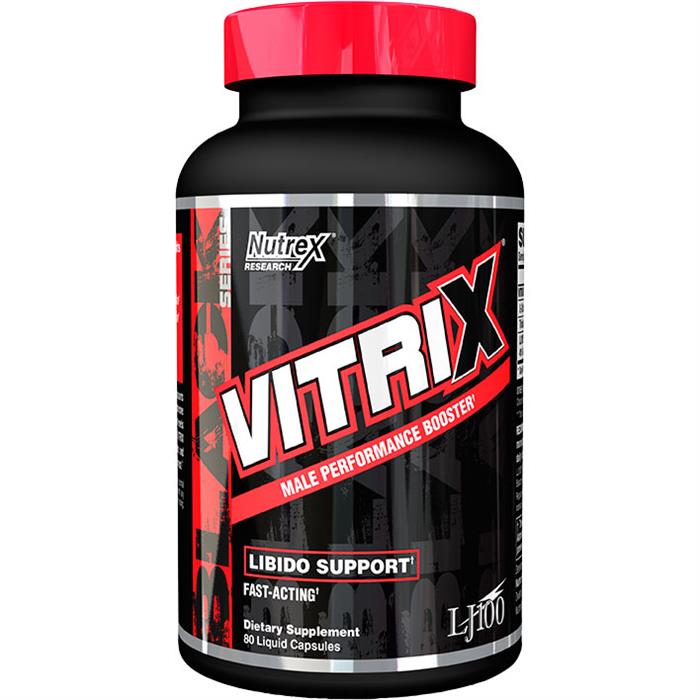 Nutrex Vitrix Male Performance Booster 80 Capsules - 40 Servings