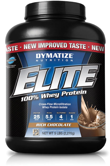 Dymatize Elite Whey Protein Isolate Rich Chocolate 5 Lb