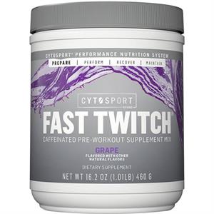 CytoSport FAST TWITCH Workout Energy Supplement Grape 460 gm