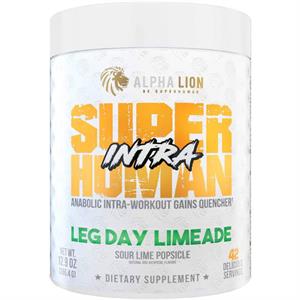 Alpha Lion SUPERHUMAN INTRA - BCAA/EAA Formula Leg Day Limeade 366 gm - 42 Servings